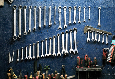 Bild: Werkzeugwand | Pixabay, pexels.com